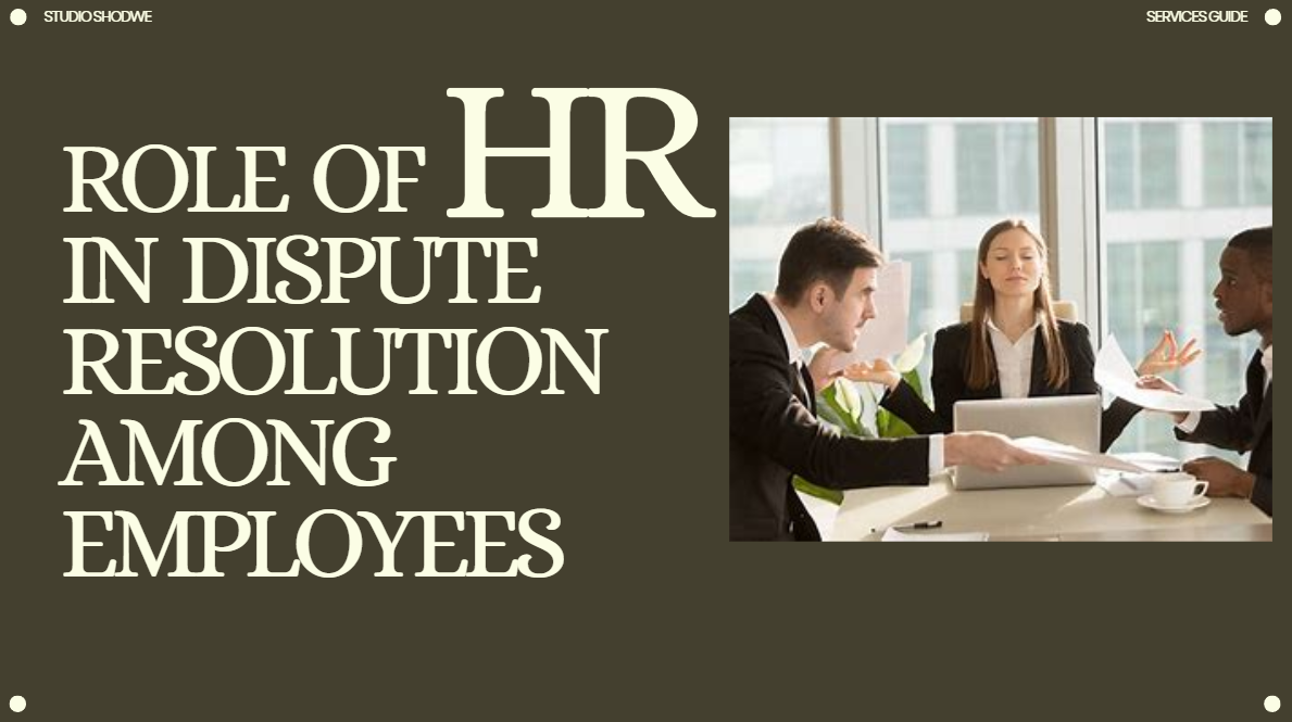 HR in dispute resolution